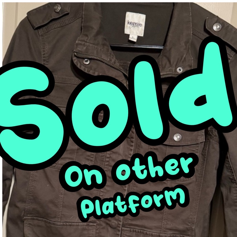 Kensie Olive Utility Jacket